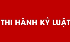 Ban Bí thư thi hành kỷ luật cán bộ